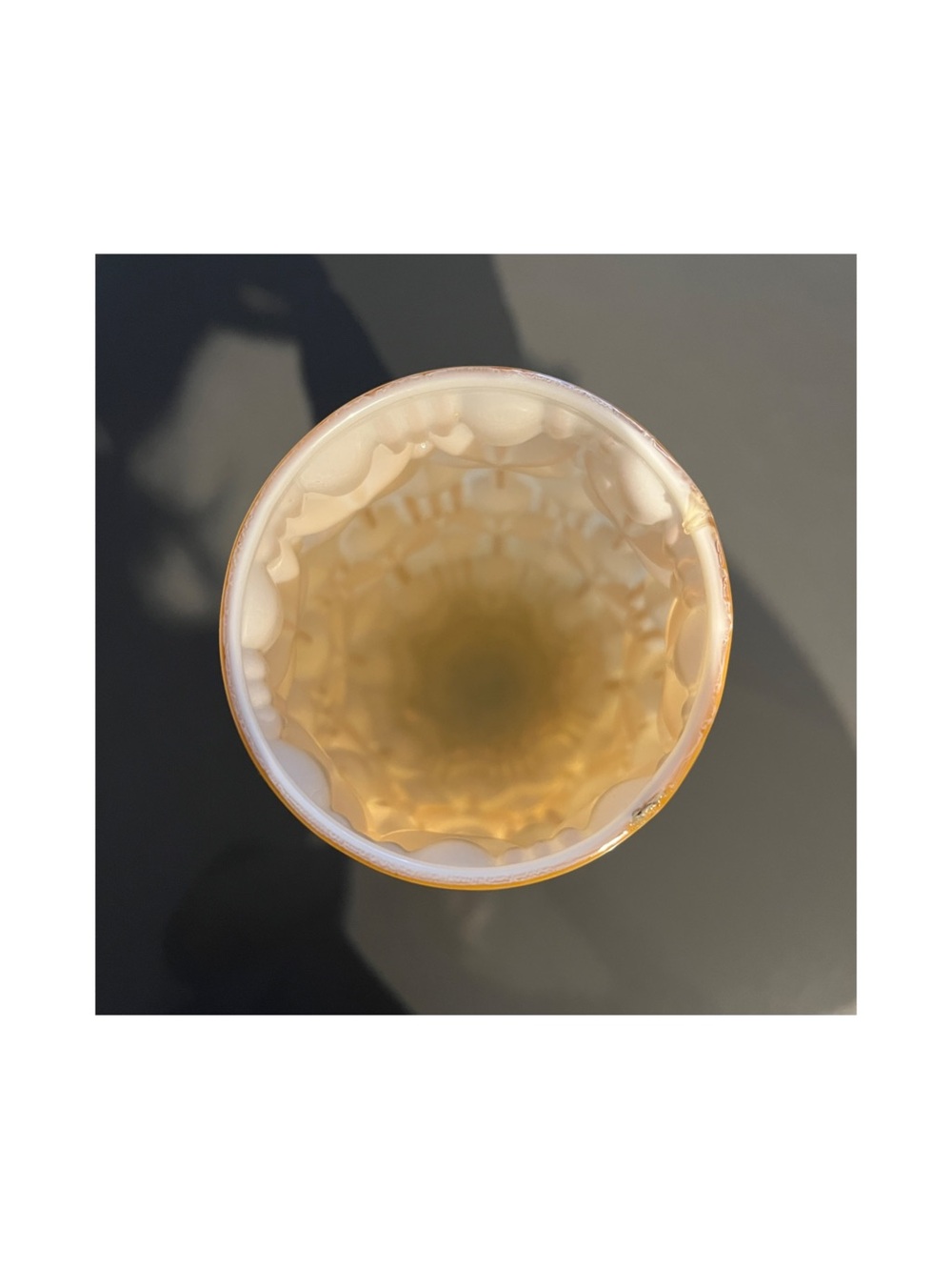 Italian Empoli Cased Glass Vintage 'Tiki' Vase - Picture 6 of 8